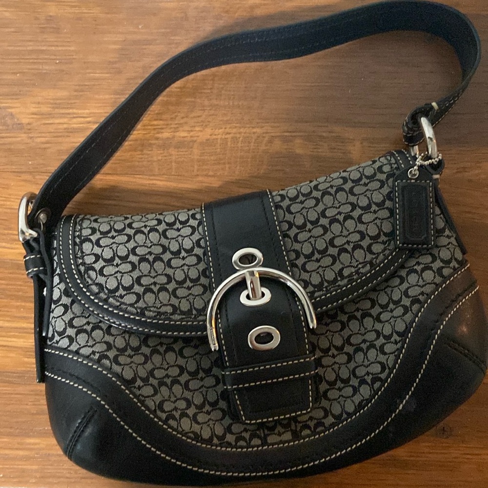 Coach Purse
Black and Gray
